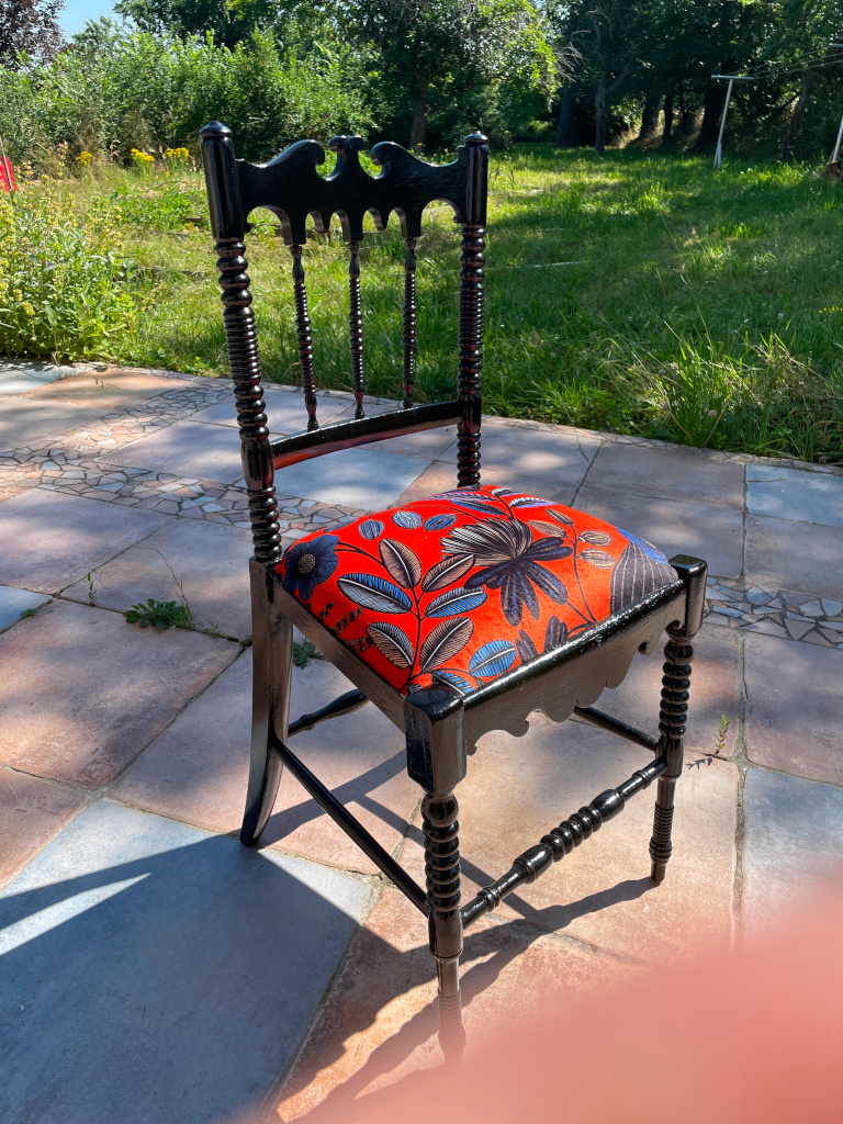 chaise napoleon III tapissier